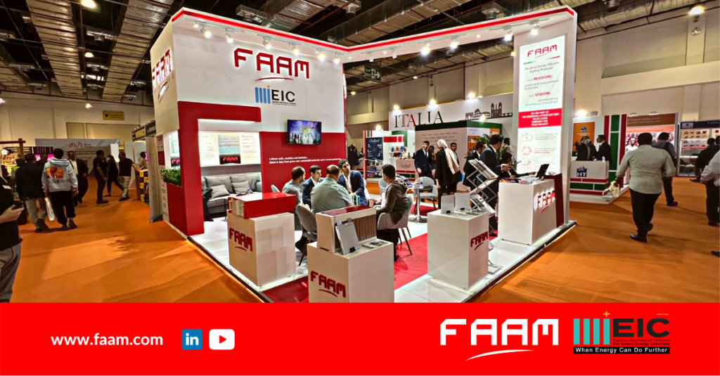 Egypt Energy – FAAM – Celle, Moduli e Batterie a litio
