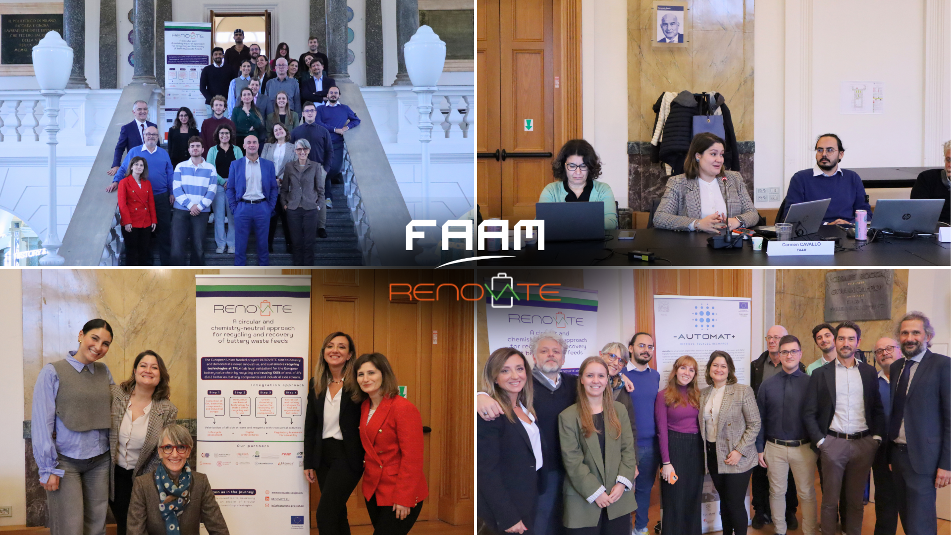 Workshop RENOVATE riciclo batterie Lombardia